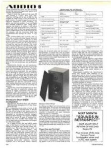 Mordaunt-Short MS20 loudspeaker Mordaunt-Short MS20 loudspeaker